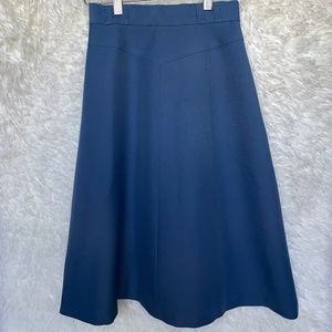 Vintage College Town Blue Long Skirt Size 0